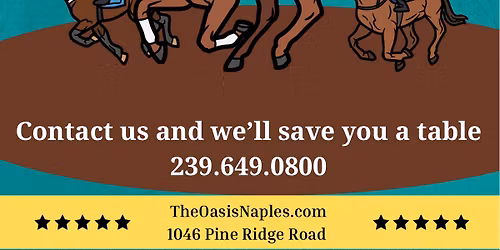 \ud83d\udc0e Kentucky Derby Day at The Oasis 