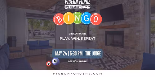 BINGO Night at Pigeon Forge RV Resort