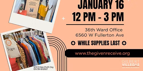 FREE Community Pop-up Thrift Boutique