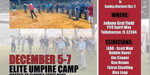Elite Umpire Camp