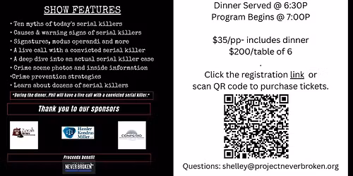 Crime & Dine The Experience