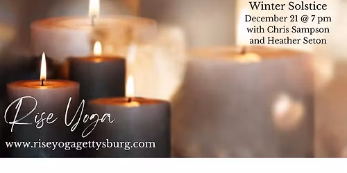The Light Within: Candlelight Yoga + Reiki for Winter Solstice