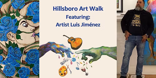 Hillsboro Art Walk with Luis Jim\u00e9nez