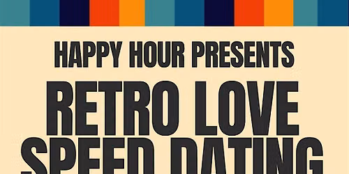 Retro Speed Dating Ages 30-45@ TWB Co-op (Kitchener)
