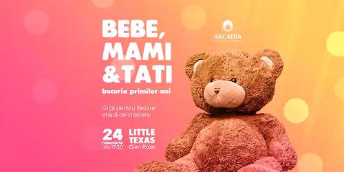 Bebe, mami & tati: bucuria primilor ani