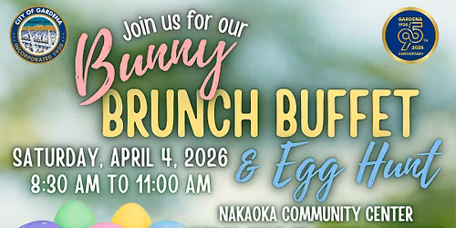 Bunny Brunch Buffet & Egg Hunt