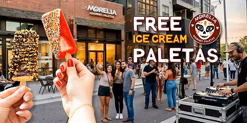 FREE ICE CREAM PALETAS! Raleigh's 2nd Anniversary Party