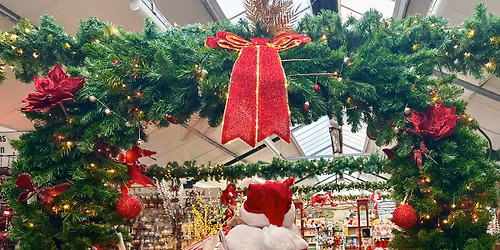 Santa visits St. John's Ashford