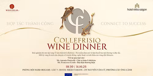 [Invitation Only] HO CHI MINH | COLLEFRISIO WINE DINNER 