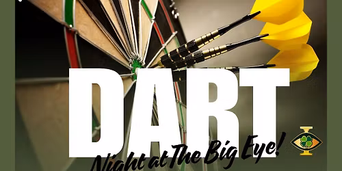 \ud83c\udfaf Blind Draw Doubles Chicago Style Dart Tournament @The Big Eye