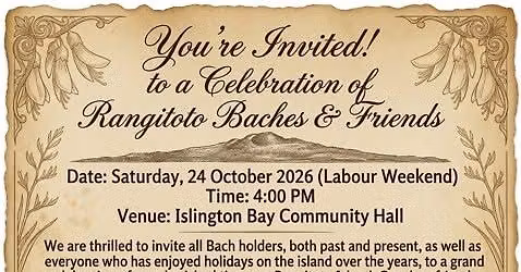 Rangitoto Bach Celebration