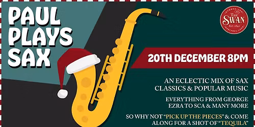 Paul plays sax \ud83c\udfb7 