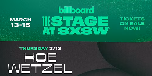 The Stage At SXSW - Don Toliver at Moody Amphitheater