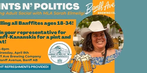 Pints n' Politics with Banff-Kananaskis MLA