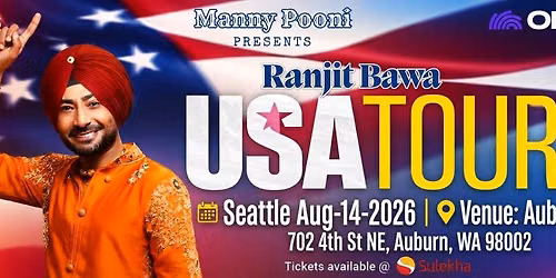 Ranjit Bawa Live concert in Seattle