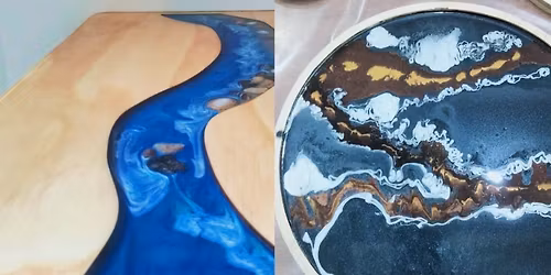 COFFS HARBOUR NSW- RESIN RIVER & SERVING BOARD WORKSHOP\/CLASSES