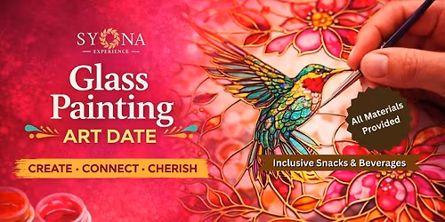 GLASS PAINTING ART DATE