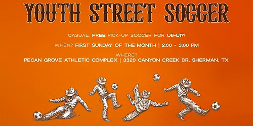 YOUTH Sunday Street Soccer!