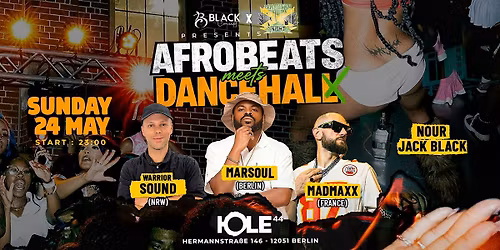MADMAXX & WARRIOR SOUND \u2013 KDK Sunday | Dancehall, Soca & Afrobeats @ HOLE44