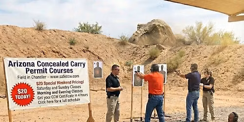 $20 Multi-state recognized Concealed Carry Permit Coming to chandler! (Special weekend pricing)