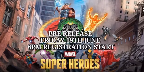 MTG Marvel Super Heroes Pre Release 