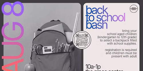 Back To School Bash
