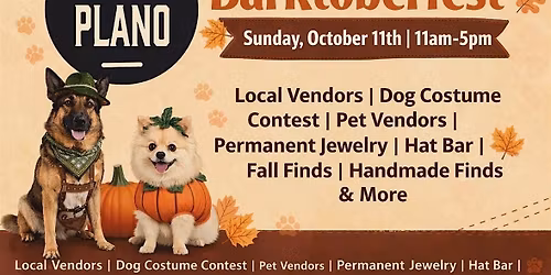 Downtown Plano Barktoberfest