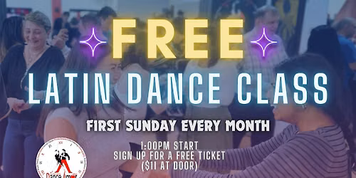 FREE Latin Dance Class | Introduction to Salsa & Bachata