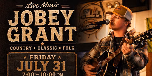 Jobey Grant LIVE at Uptown Tavern (Country & Folk Night)