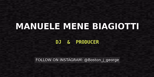 #ManueleBiagiotti @DJ SET on #GrabaIBIZAradio \/\/ Every SUNDAY night! Start 23:00\/end 00:00
