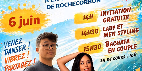 Stage de BACHATA \u00e0 la guinguette de Rochecorbon