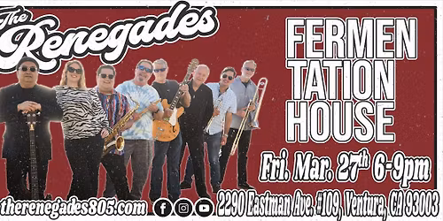 The Renegades @ Fermentation House (formerly Four Brix)