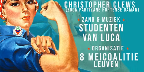 8 MEI Leuven: Vrouw in verzet.