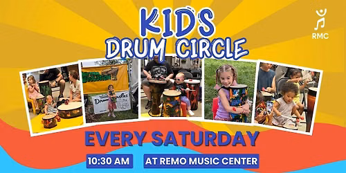 REMO Saturday Morning Kids Drum Circle