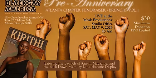 History of Black Gay Atlanta Pre-Anniversary Brunch \/ Fundraiser Part 1