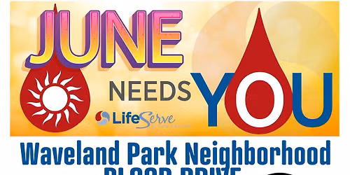 Waveland Park Neighborhood Blood Drive