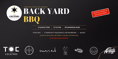 The Creator's Collective Presents: Backyard BBQ