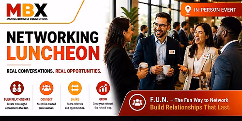 Owings Mills, MD: MBX Local Networking Luncheon