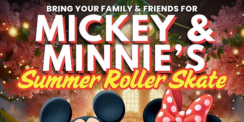 Mickey & Minnie Summer Roller Skate