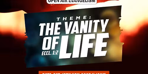 The Vanity Of Life!