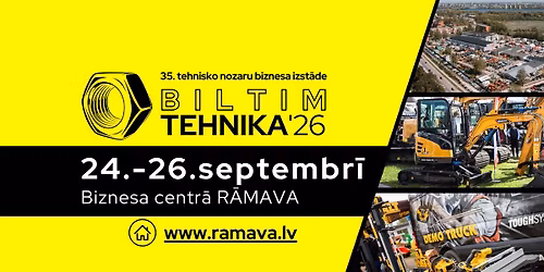 BILTIM TEHNIKA 2026 (24.-26.09.2026)