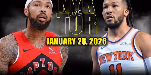 New York Knicks vs. Toronto Raptors