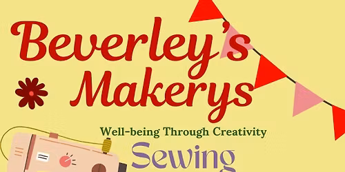 Sewing Drop-In Cafe on Tuesdays term time.