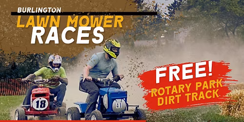 Burlington Lawn Mower Races 2026