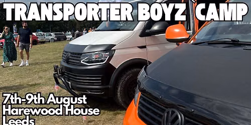 VW Festival Campout & Show - 7th till 9th Aug - Harewood House Leeds LS17 9LG