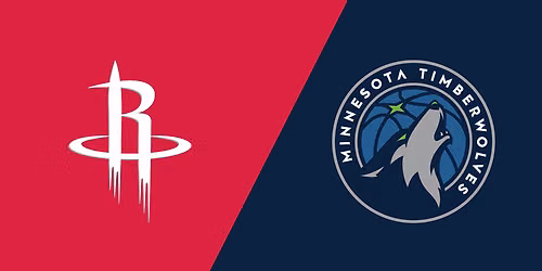 Houston Rockets at Minnesota Timberwolves at Target Center