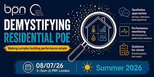'Demystifying Residential POE' - GHA\/BPN 2026 Summer Symposium