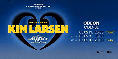 EKSTRA! Danmarks Underholdningsorkester hylder musikken af Kim Larsen (eftermiddag) \/\/ ODEON Odense
