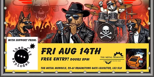 Dogz Of Rock || Then It Exploded LIVE at The Metal Monocle