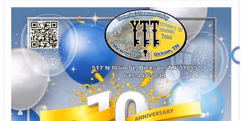 10th Anniversary Sales Event & Customer Appreciation Day 